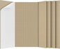5 Pack Acoustic Panels, 47.2x23.6x0.4 inch Acoustical Wall Panels, Large by EVENRISING