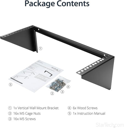 StarTech.com 4U Wall Mount Patch Panel Bracket - Image 5