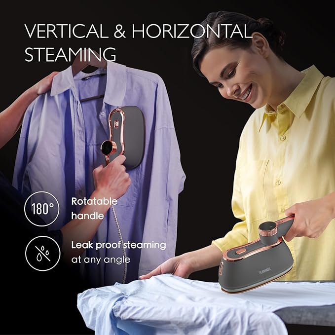 Professional Garment Steamer for Clothes 2 in 1, High Steam Volume 20g/min for - Image 4