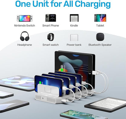【10PCS】 Unitek Multi Charging Station, 10-Port USB Charger - Image 5