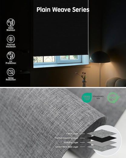 Yoolax Motorized Blinds with Remote, Smart Blinds - Image 6