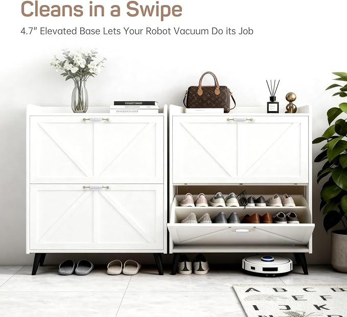 Shoe Storage Cabinet for Entryway - Image 3