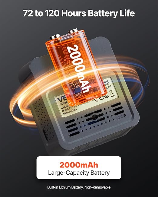VEVOR Carbon Dioxide Monitor, CO2 Controller - Image 4