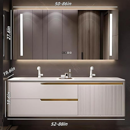 Bathroom Vanity with Double Sink - Image 2