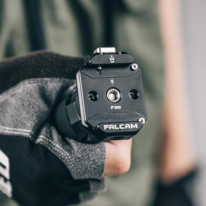 FALCAM F38 Quick Release Kit V2, Quick Release System, Base and Plate - Image 8