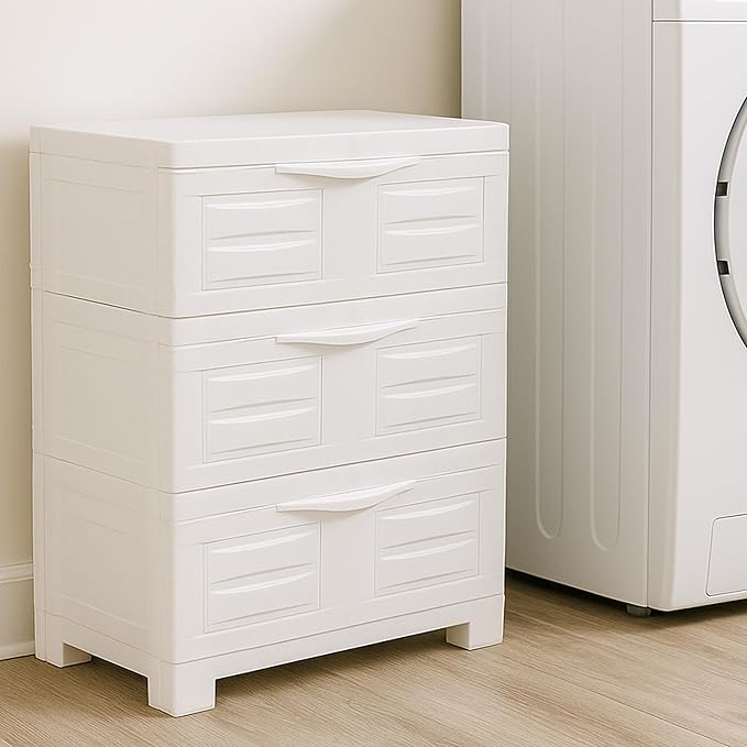 Sunnydaze 29.5" H 3-Tier Storage Cabinet - Image 8