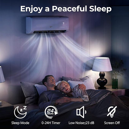 COSTWAY 18, 000 BTU Mini Split Air Conditioner, Energy Star, - Image 9