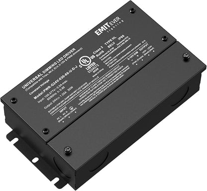 EMITEVER 30W Dimmable LED Driver, 24V Triac Dimmable Power Supply, AC to DC by EMITEVER