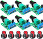 Gebildet 6pcs PWM Low Voltage Motor Speed Controller DC 1.8V/3V/5V/6V/12V 2A by Gebildet
