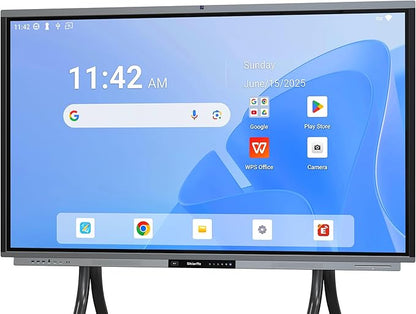 Shiarffe R9 Smart Board 75 Inch 4K Interactive Whiteboard Google EDLA-Certified by Shiarffe