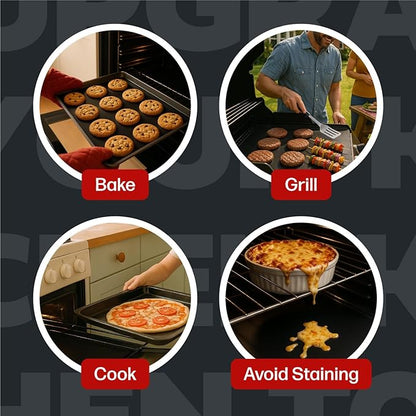 Cooks Innovations MADE IN USA Non-Stick Oven Protector Mat - Image 7