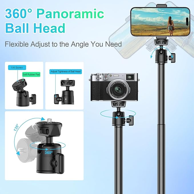 Ailight Camera Desk Mount Webcam Stand, Adjustable Table Camera Stand - Image 5