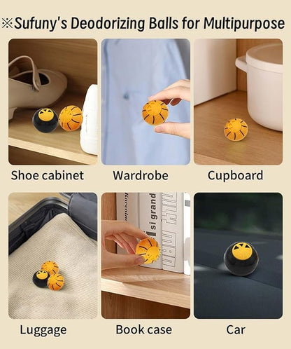 Shoe Deodorizer Odor Eliminator Ball -Sneaker Deodorizers balls Car Air - Image 6