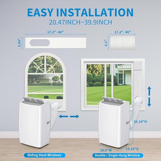 Portable Air Conditioners 14, 000 BTU, Portable AC Units - Image 2