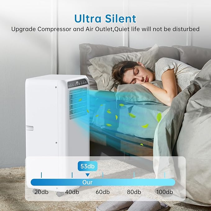 Portable Air Conditioners 8000 BTU, Remote Control AC Unit - Image 5
