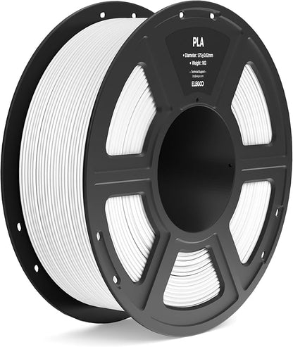 ELEGOO PLA Filament 1.75mm White 1KG, 3D Printer Filament Dimensional Accuracy by ELEGOO