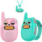 Qniglo Walkie Talkies for Kids Rechargeable 2 Pack, Wrist Watch Walkie Talkies by QNIGLO