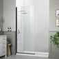 Fixed Shower Glass Panel, 5/16" Tempered Glass Shower Screen Easy to Clean by Unknown