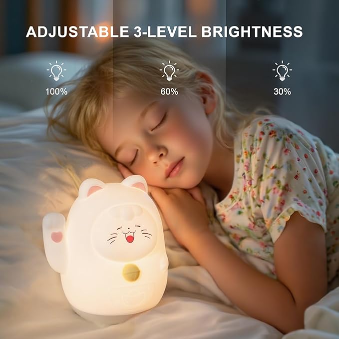 AuroraNiteBeam Cute Cat Night Light - Image 4