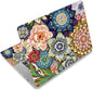 Laptop Skin Sticker Decal, Decorative Waterproof Removable, Colorful Flower by ToLuLu