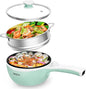 Dezin Hot Pot Electric with Steamer Upgraded, Non-Stick Sauté Pan, Rapid by DEZIN