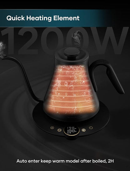 Gooseneck Electric Kettle with ±1℉ Temperature Control - Image 5