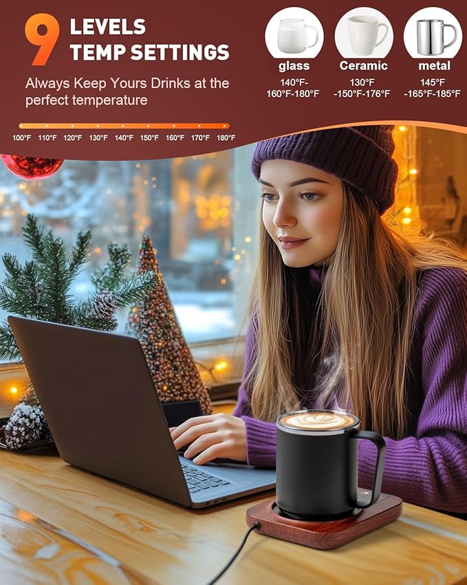 Mug Warmer, Cup Warmer for Desk - Image 5