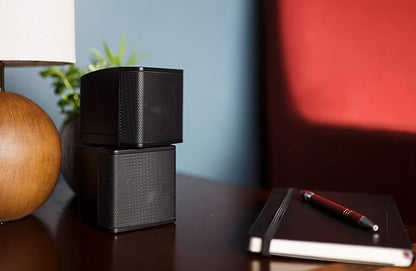 Pure Resonance Audio MC2.5B Dual 2.5” Swiveling Surround Sound Mini Cube Speaker - Image 2