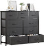 LUMTOK 10-Drawer Dresser, Fabric Storage Dressers by LUMTOK