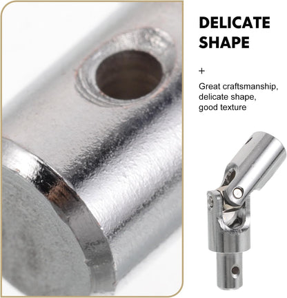 Universal Joint Shaft Coupler for Roller Shutter Window Opener and Awning Hand Crank Rotatable U Joint Connector Quiet Smooth Operation 2-Pack