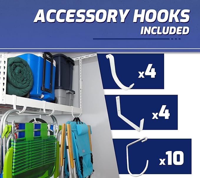 SafeRacks Overhead Garage Storage Rack, Heavy Duty Racks - Image 5