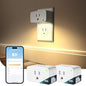 Linkind Matter Smart Plug with LED Night Light, Work with Alexa, Apple Home by Linkind