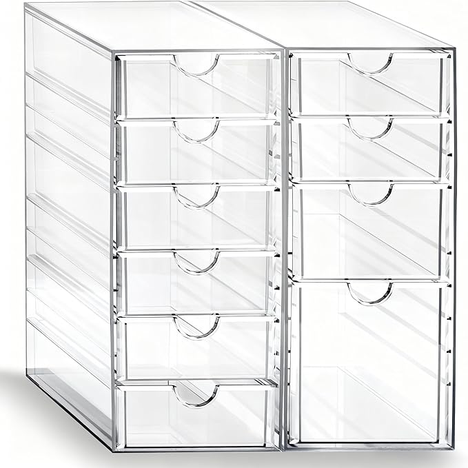 Prsildan Acrylic Drawer Makeup Organizer by Prsildan