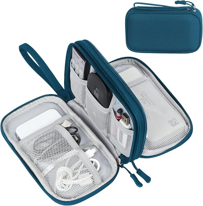FYY Electronic Organizer, Travel Cable Organizer All-in-One Storage Bag Pouch by FYY