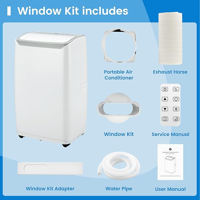 Portable Air Conditioners, 12000 BTU Air Conditioner - Image 4