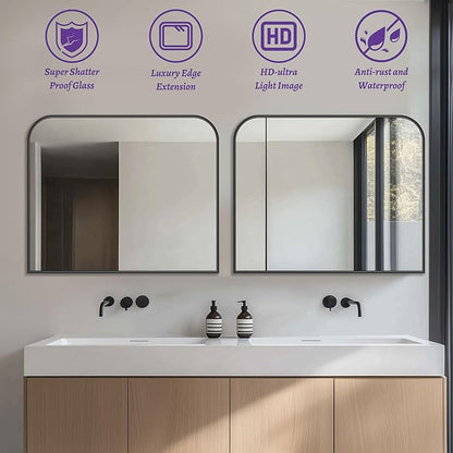 Bathroom Mirror, Wall Mirrors, Bathroom Vanity Mirror - Image 7