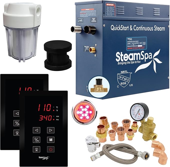SteamSpa Executive 4.5 KW QuickStart ACU-Steam Bath Generator Package - Image 6