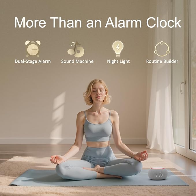 Hotmoon Alarm Clock with Sound Machine - Image 3