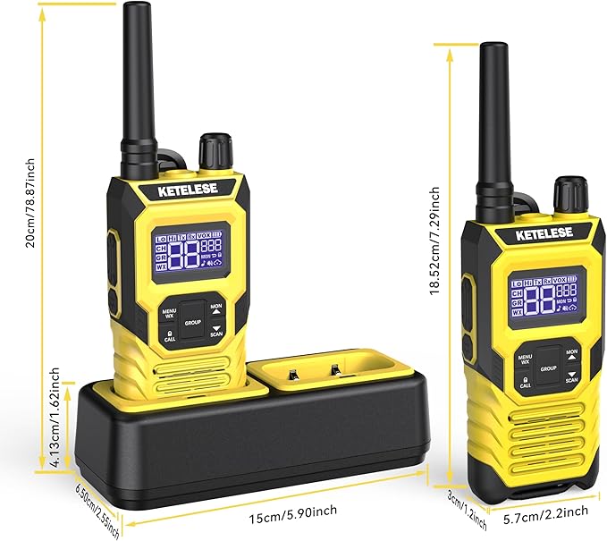 KETELESE T4 FRS Walkie Talkies Earpiece - Image 6