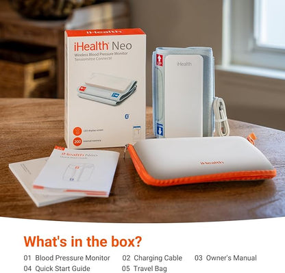 iHealth Neo Wireless Blood Pressure Monitor, Upper Arm Cuff, Ultra-Thin & - Image 7
