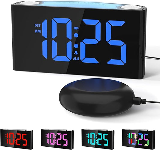 Mesqool Wake Up on Time: Vibrating Alarm Clock by Mesqool