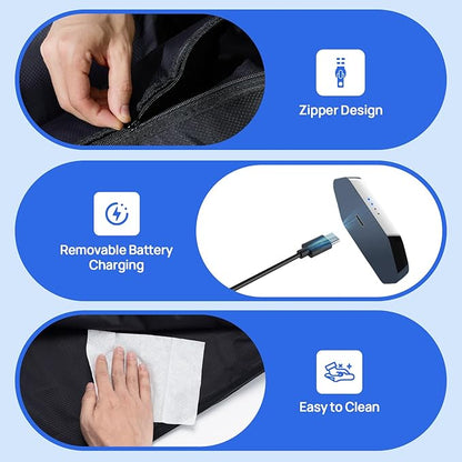 beoka Leg Massager for Circulation and Pain Relief, Cordless Air Compression - Image 8