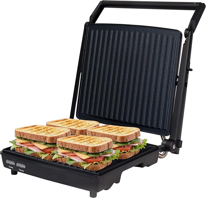 Courant Panini Press Gourmet Sandwich Maker, Super Slim Design by COURANT