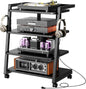 cabte mobile av media stand with outlets and, main product view