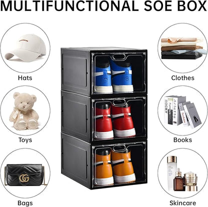 12 Pack Large Shoe Storage Box, Shoe Containers - Image 4