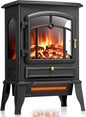ZAFRO Electric Fireplace Stove, 5100 BTU Quick Heating Electric Fireplace Heater by ZAFRO