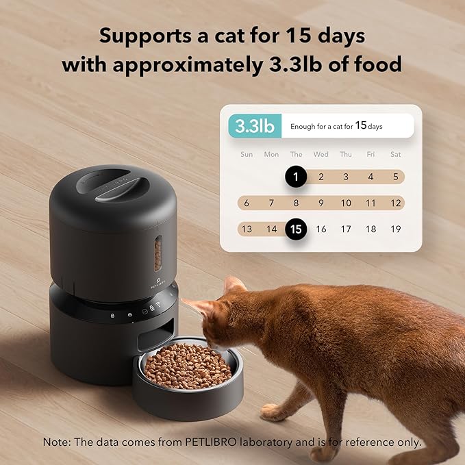 PETLIBRO Automatic Cat Feeder, 5G WiFi Pet Feeder - Image 3