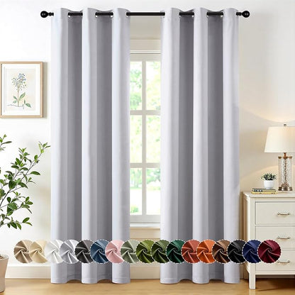 MIULEE Blackout Curtains for Bedroom Living Room 72 Inches Long 2 Panels by MIULEE