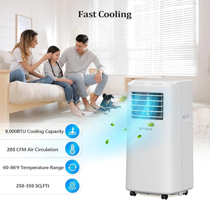 Bonnlo Smart 9, 000 BTU Portable Air Conditioner - Image 2