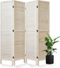 Room Dividers and Folding Privacy Screens, Wood Louvered Separators Divider Wall by Svimi